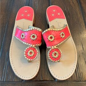 Jack Roger’s hot pink sandals